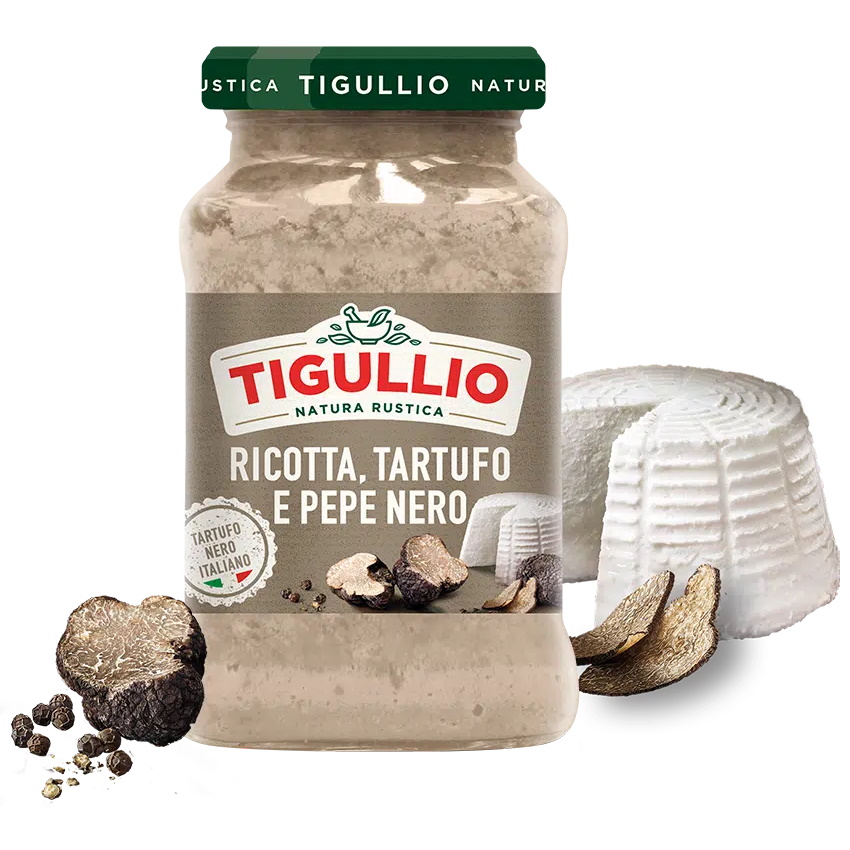 pesto ricotta, lanýž a černý pepř 185g od Tigullio