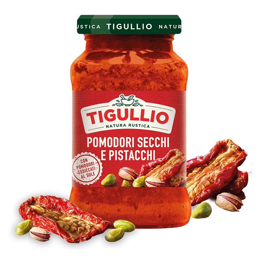 pesto sušená rajčata a pistácie 185g od Tigullio
