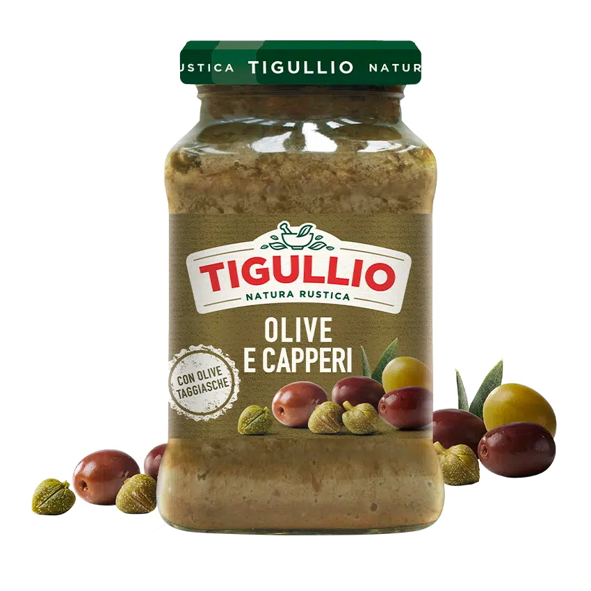 pesto olivy a kapary TIGULLIO 185g