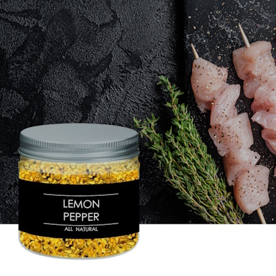 citrónový pepř 150g - směs koření v dóze