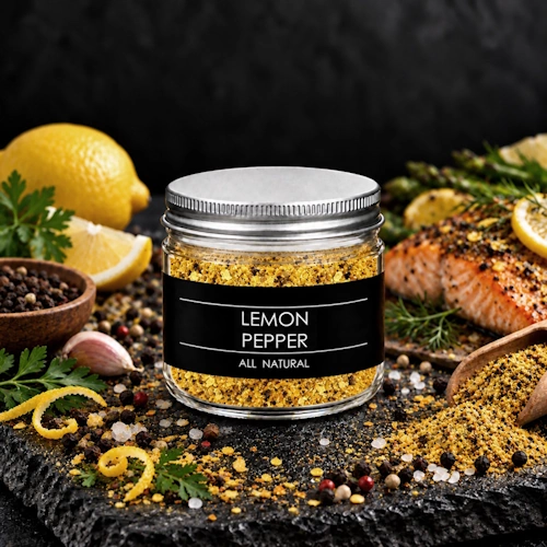 citrónový pepř 150g - směs koření v dóze