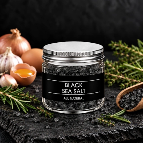 mořská sůl s aktivním uhlím BLACK SEA SALT 110g 