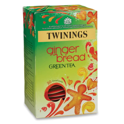 zelený čaj GINGERBREAD 20 sáčků / 40g od Twinings