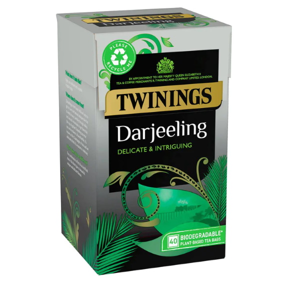 černý čaj DARJEELING 40 sáčků / 100g  od Twinings