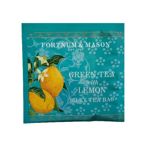 zelený čaj S CITRÓNEM 1 hedvábná pyramida od Fortnum & Mason 