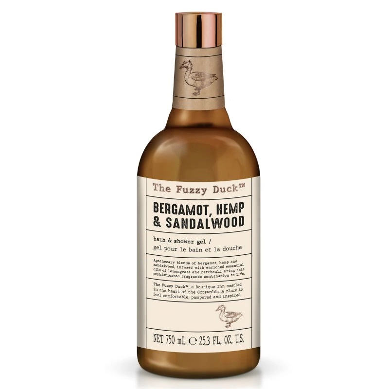 sprchový gel BERGAMOT, KONOPÍ A SANTALOVÉ DŘEVO 750ml od Baylis & Harding