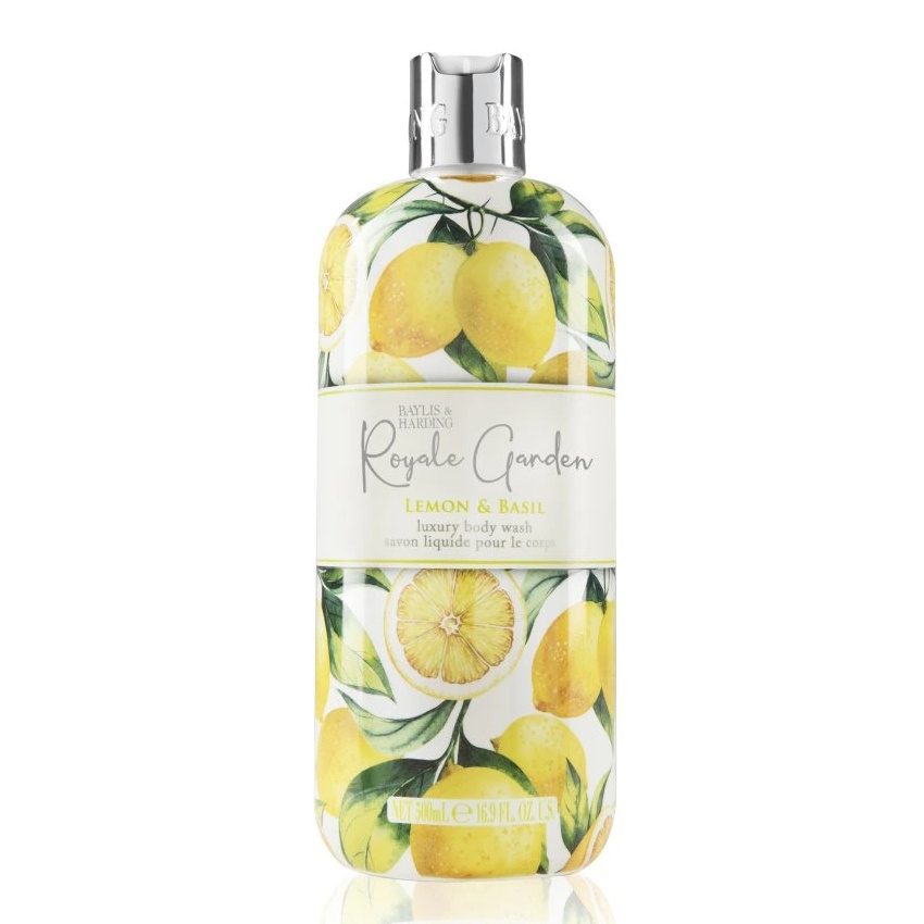 sprchový gel CITRÓN A BAZALKA 500ml od Baylis & Harding