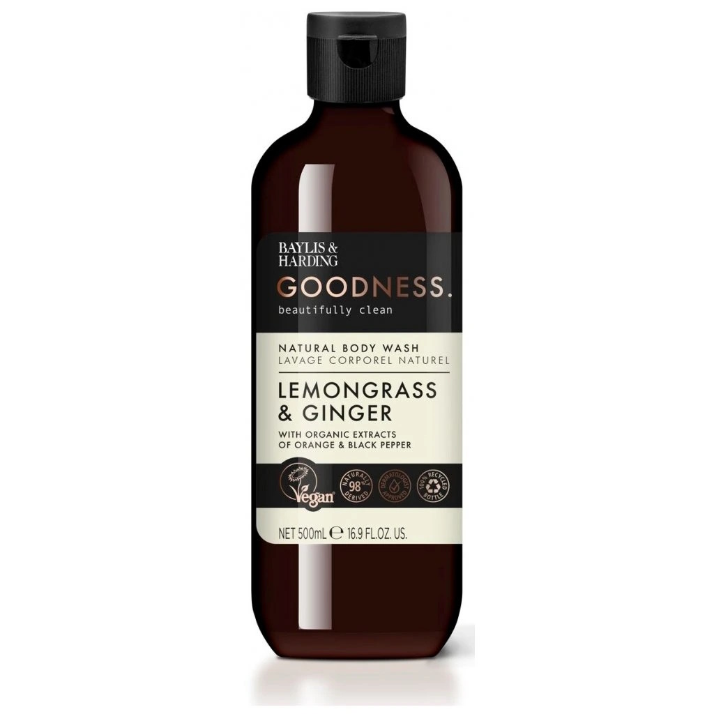 sprchový gel CITRÓNOVÁ TRÁVA A ZÁZVOR 500ml od Baylis & Harding