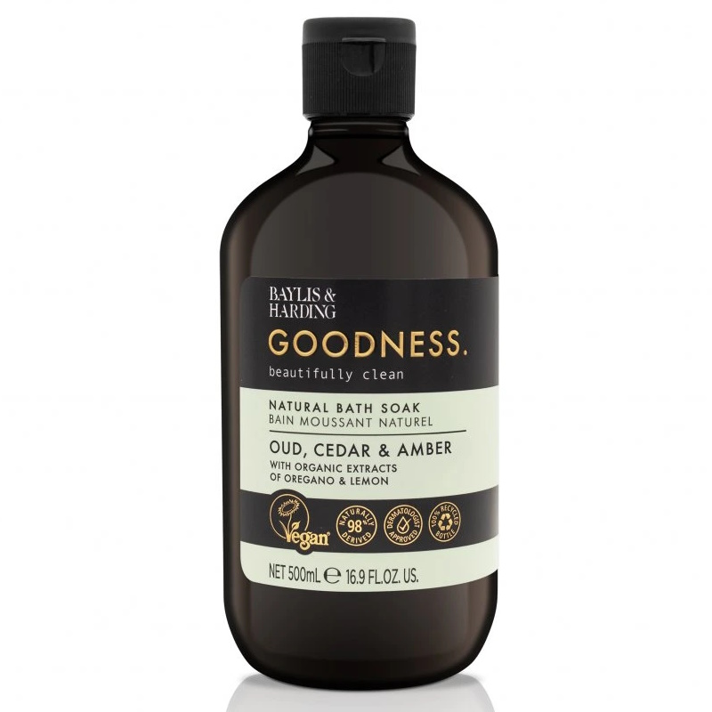 pěna do koupele OUD, CEDR A AMBRA (500ml) od Baylis & Harding