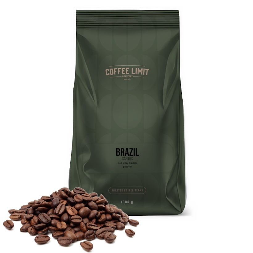 zrnková káva BRAZIL SANTOS 1kg od Coffee Limit