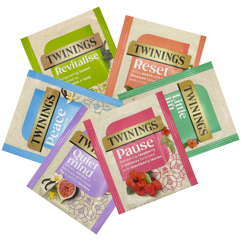 ochutnávková sada čajů SOULFUL BLENDS od Twinings