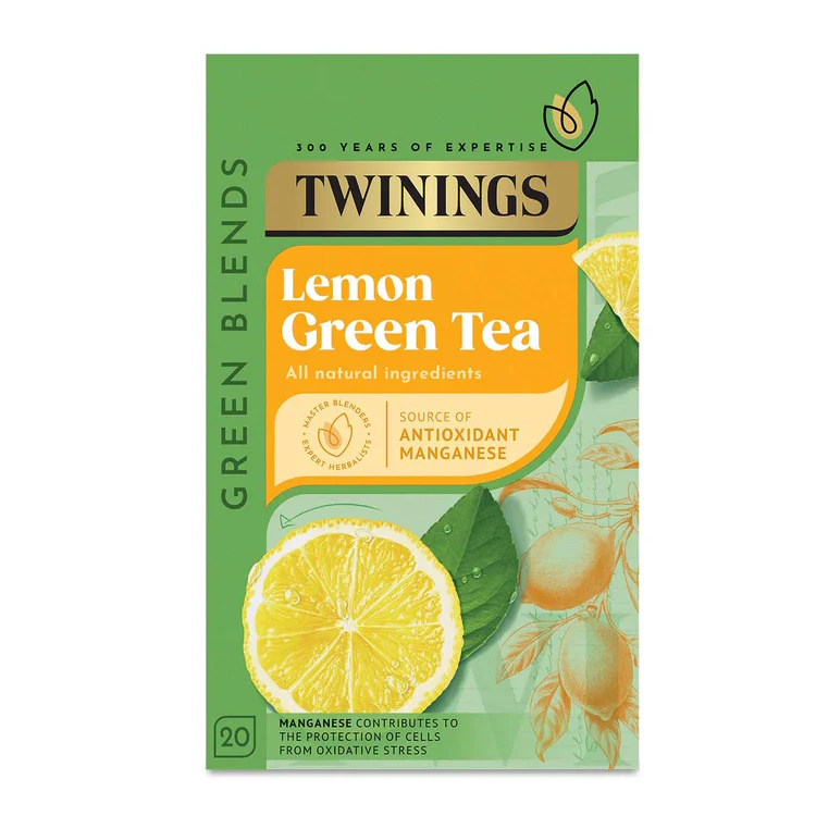 zelený čaj S CITRÓNEM 20 sáčků / 40g od Twinings