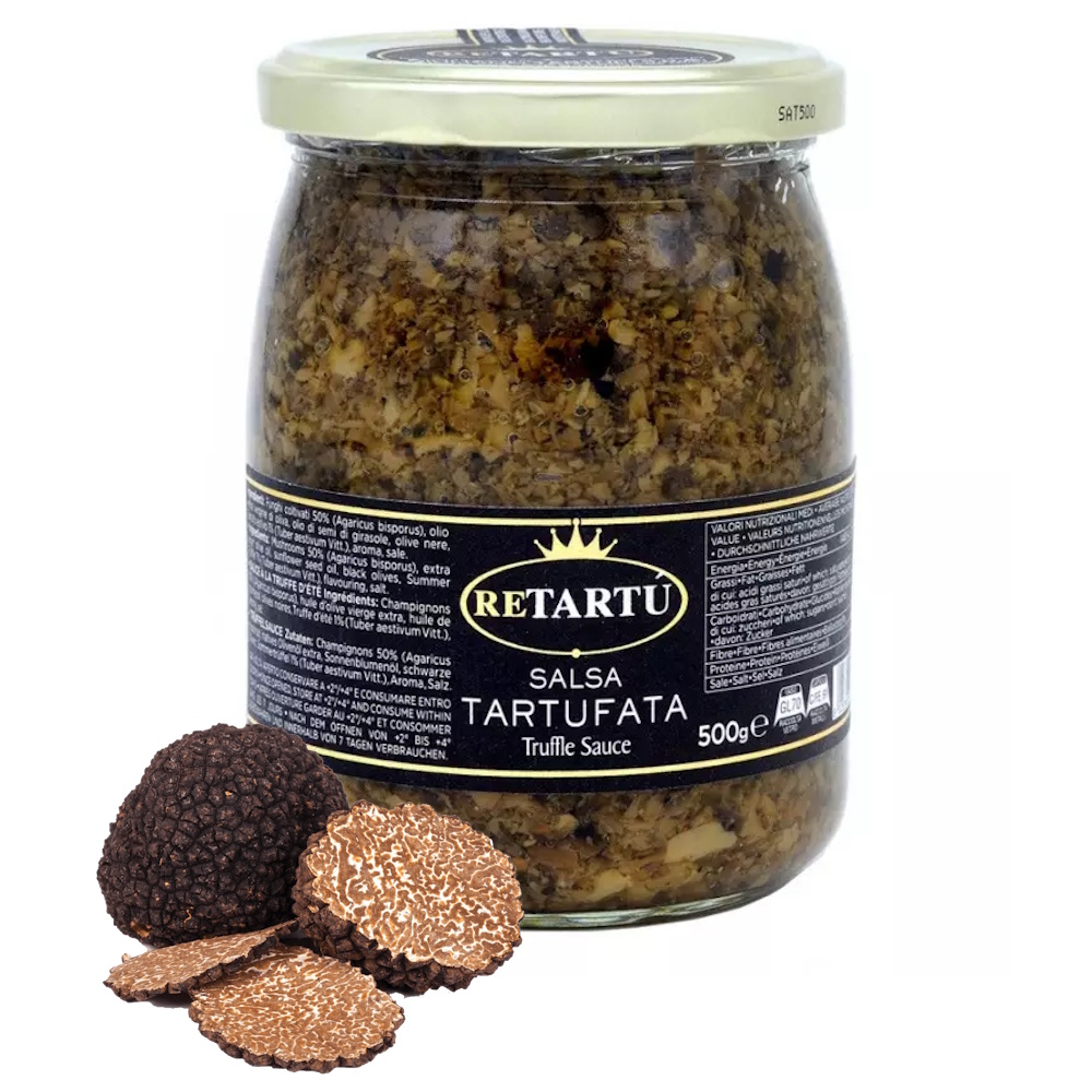 lanýžová omáčka s černým lanýžem 500g od Giuliano Tartufi
