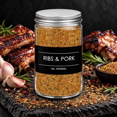 ribs & pork 280g - směs koření v dóze